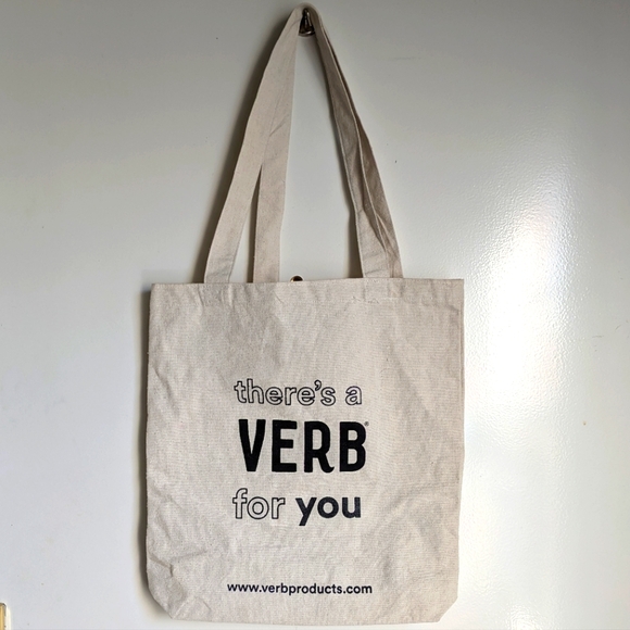 🆕 VERB Products 100% Cotton Canvas Rainbow Multicolored Tote Shoulder Bag - Picture 6 of 10